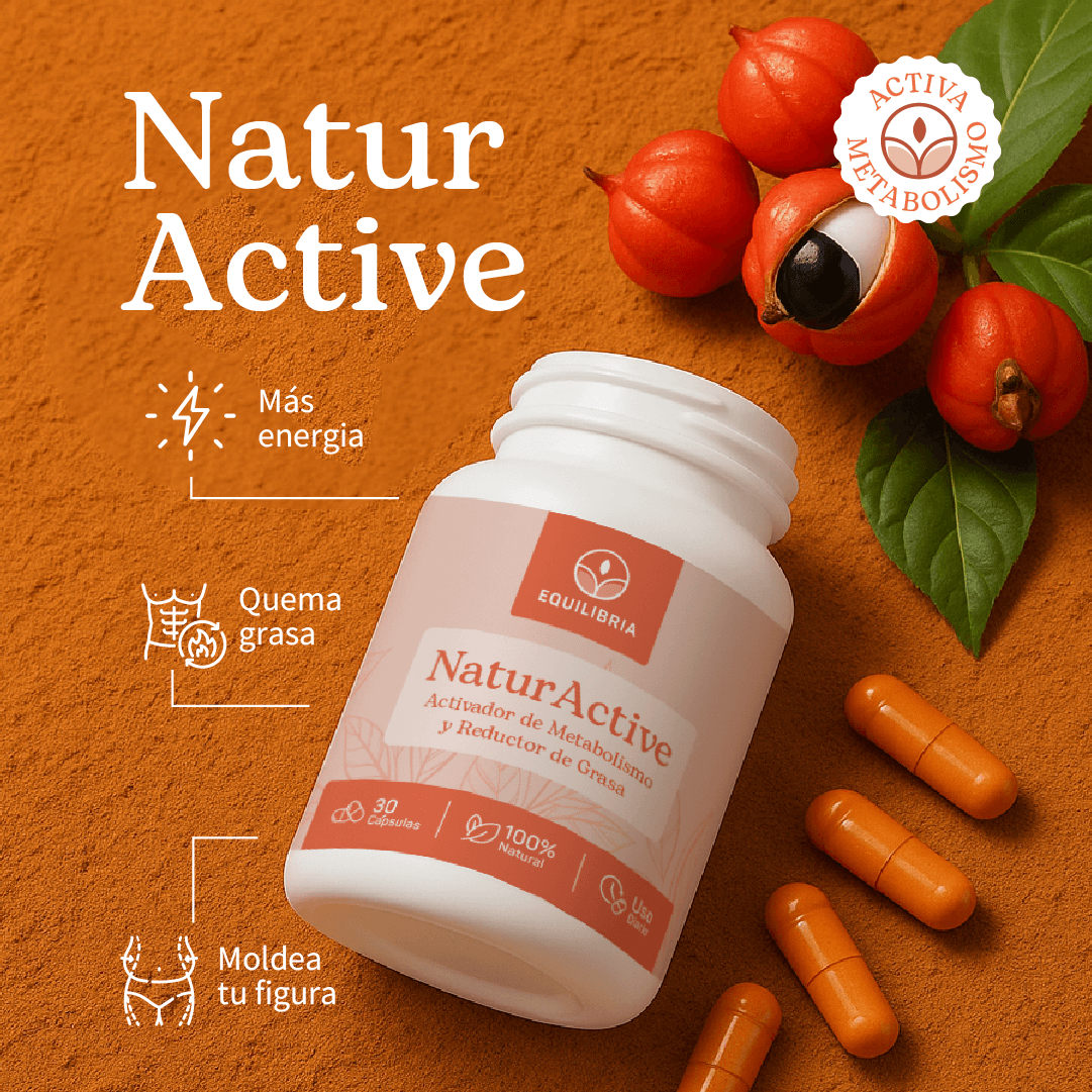 NaturActive: Acelerador de Metabolismo y Reductor de Grasa - Equilibria