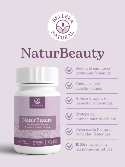 NaturBeauty: Resveratrol, fortalece cabello y uñas - Equilibria