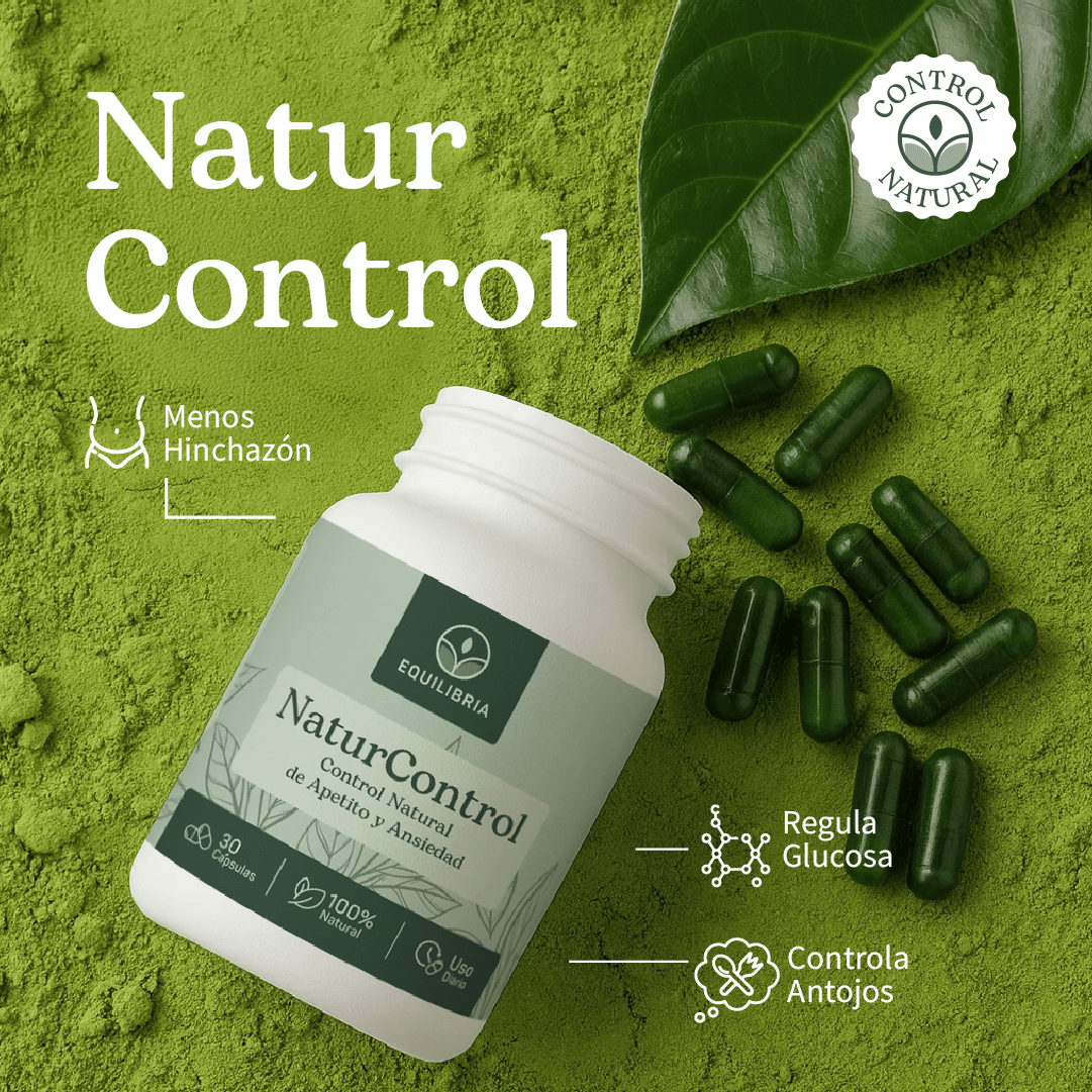 NaturControl: Regulador Natural de Apetito y Ansiedad - Equilibria