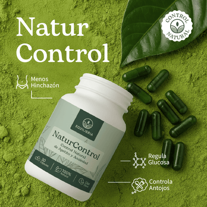 NaturControl: Regulador Natural de Apetito y Ansiedad - Equilibria