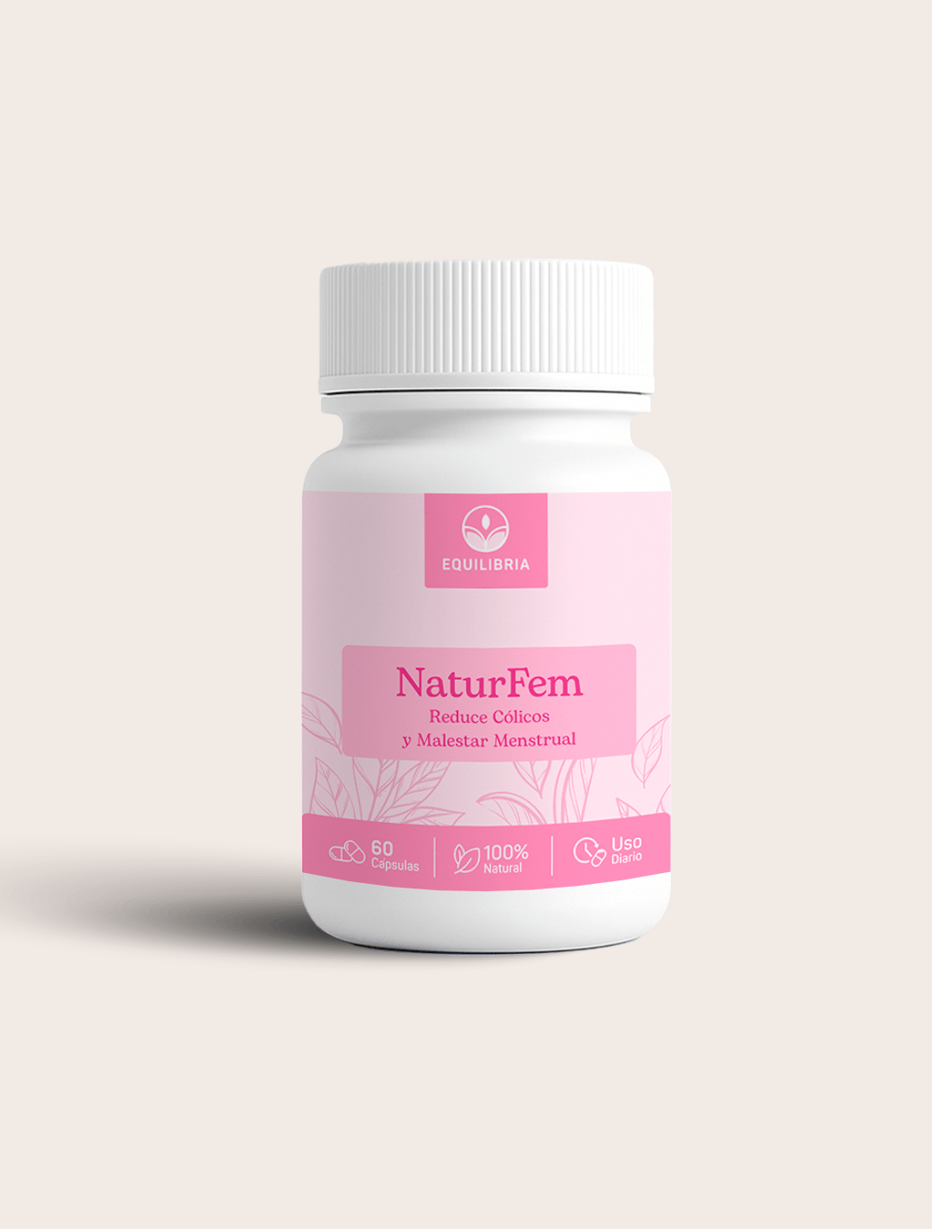 NaturFem suplemento natural para alivio de cólicos y malestar menstrual